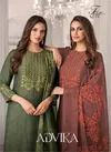 Advika By T And M Tissue Digital Printed Salwar Kameez Wholesale Shop In Surat